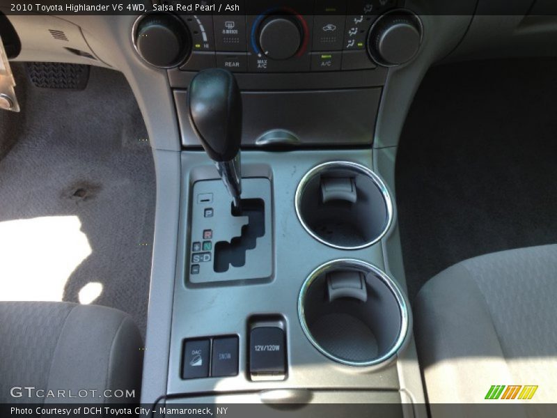Salsa Red Pearl / Ash 2010 Toyota Highlander V6 4WD