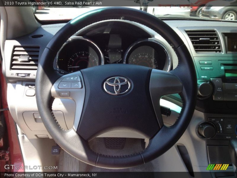 Salsa Red Pearl / Ash 2010 Toyota Highlander V6 4WD