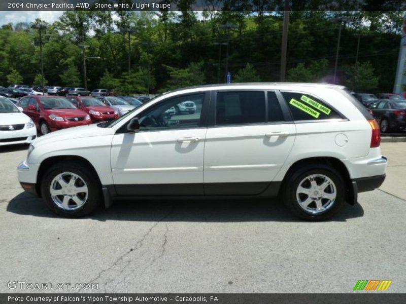 Stone White / Light Taupe 2004 Chrysler Pacifica AWD