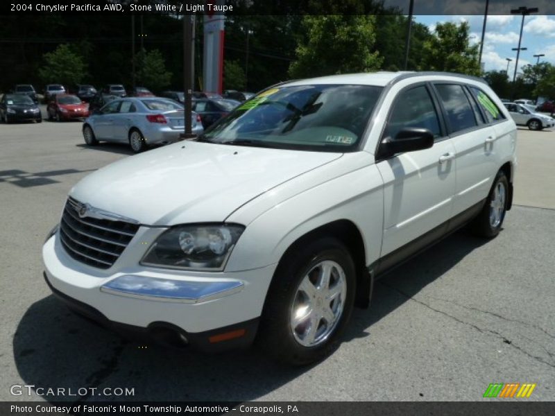 Stone White / Light Taupe 2004 Chrysler Pacifica AWD