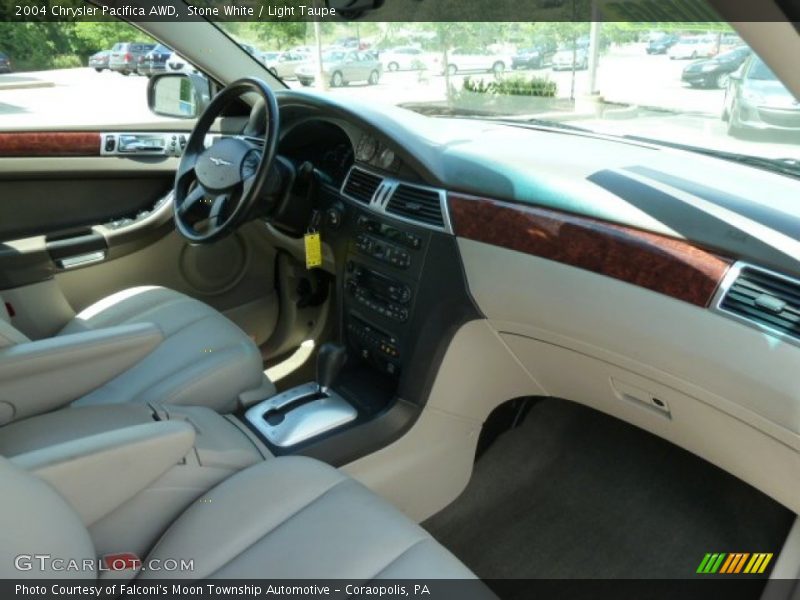 Stone White / Light Taupe 2004 Chrysler Pacifica AWD