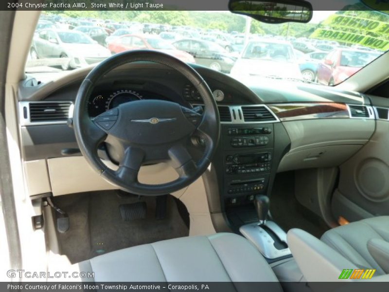 Stone White / Light Taupe 2004 Chrysler Pacifica AWD