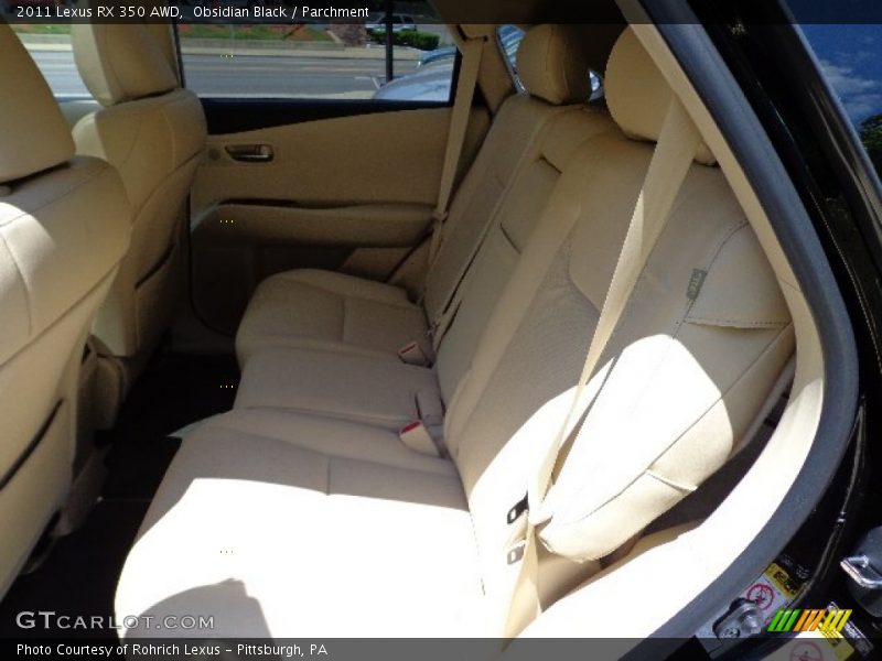 Obsidian Black / Parchment 2011 Lexus RX 350 AWD