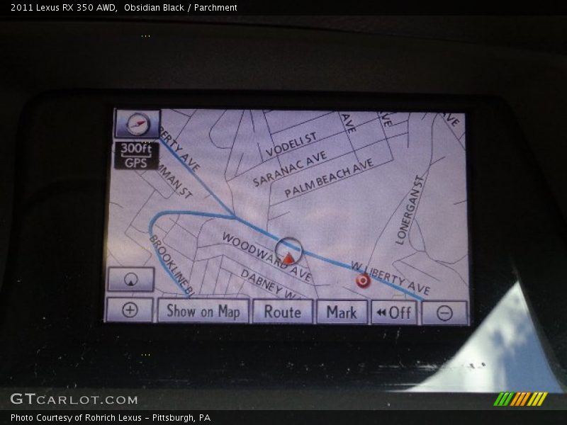 Obsidian Black / Parchment 2011 Lexus RX 350 AWD