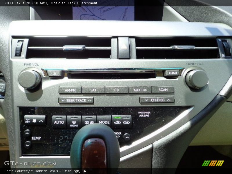 Obsidian Black / Parchment 2011 Lexus RX 350 AWD