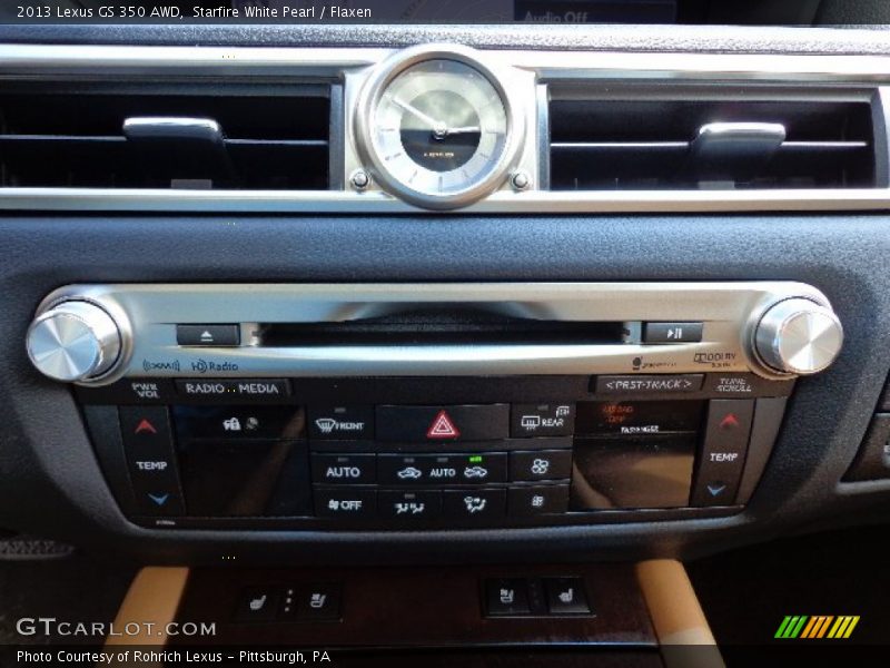 Starfire White Pearl / Flaxen 2013 Lexus GS 350 AWD