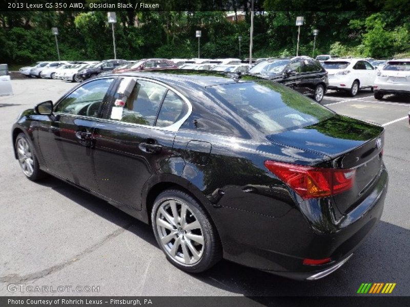 Obsidian Black / Flaxen 2013 Lexus GS 350 AWD