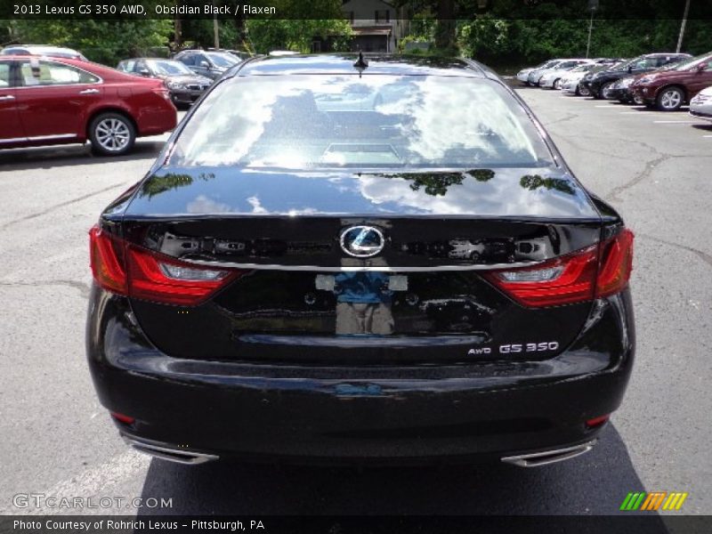 Obsidian Black / Flaxen 2013 Lexus GS 350 AWD
