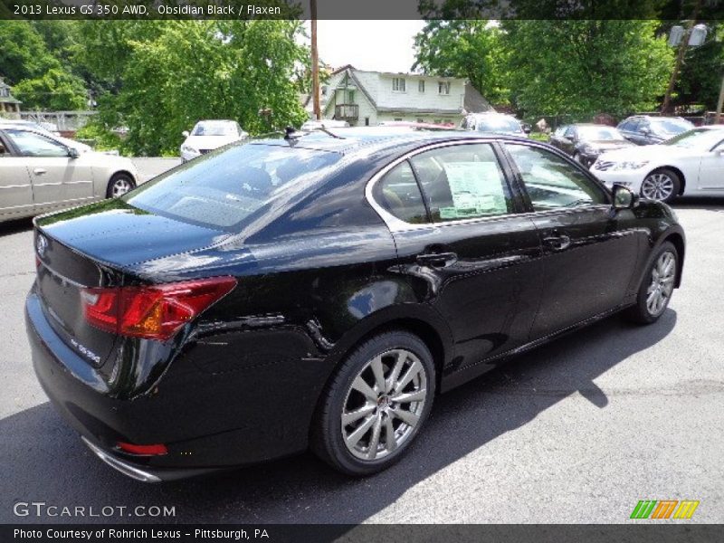 Obsidian Black / Flaxen 2013 Lexus GS 350 AWD