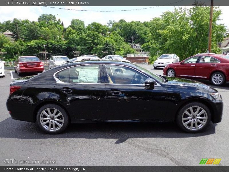 Obsidian Black / Flaxen 2013 Lexus GS 350 AWD
