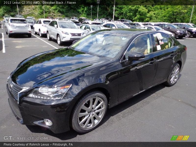 Obsidian Black / Flaxen 2013 Lexus GS 350 AWD
