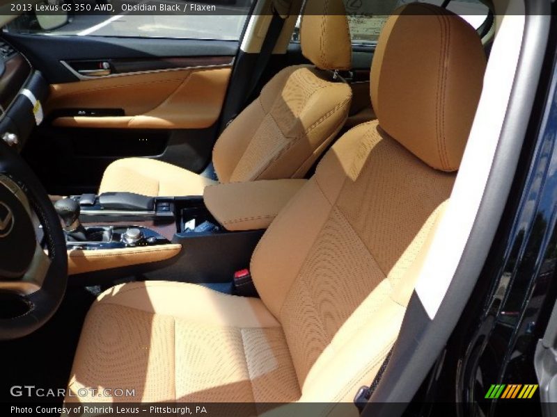 Obsidian Black / Flaxen 2013 Lexus GS 350 AWD