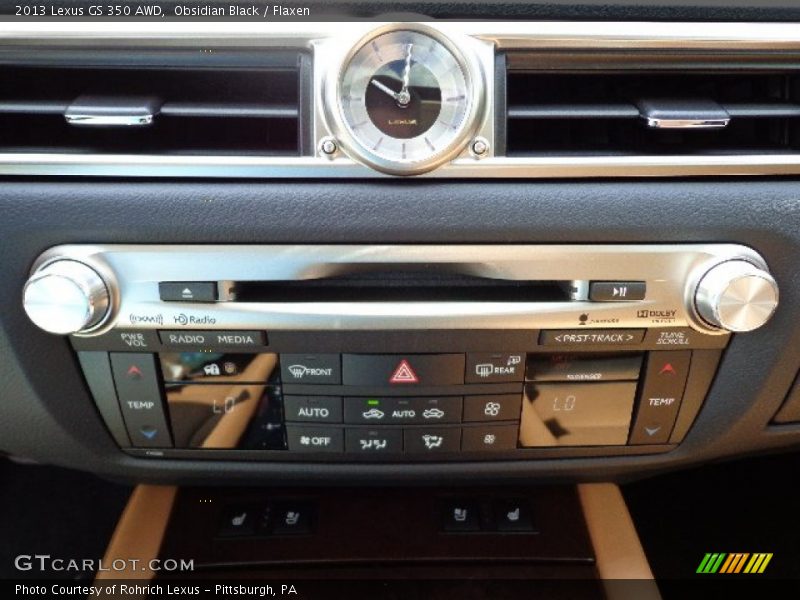 Obsidian Black / Flaxen 2013 Lexus GS 350 AWD