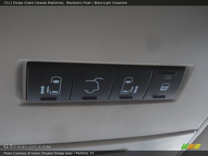 Blackberry Pearl / Black/Light Graystone 2011 Dodge Grand Caravan Mainstreet