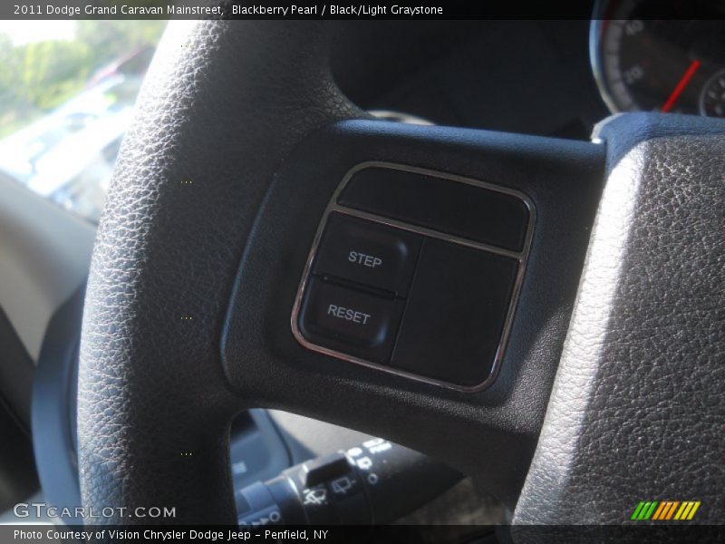 Blackberry Pearl / Black/Light Graystone 2011 Dodge Grand Caravan Mainstreet