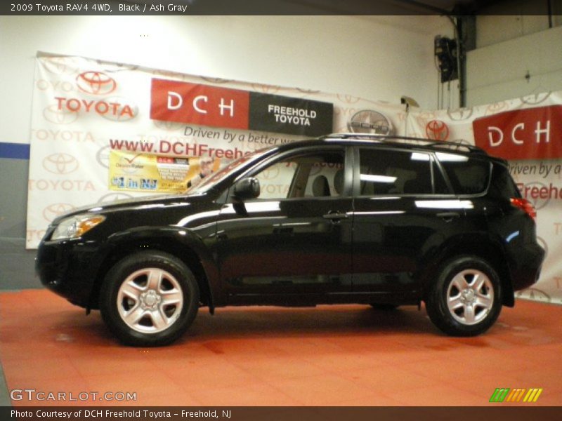 Black / Ash Gray 2009 Toyota RAV4 4WD