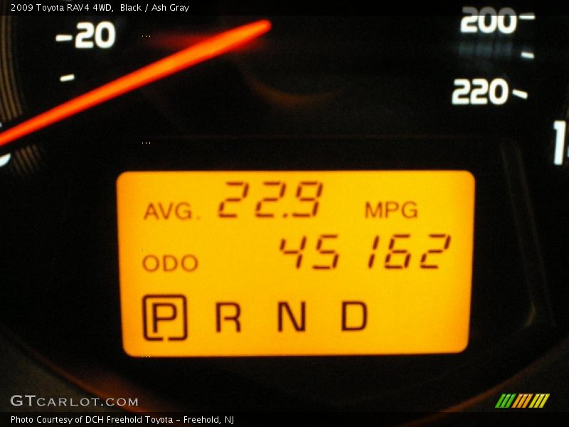 Black / Ash Gray 2009 Toyota RAV4 4WD