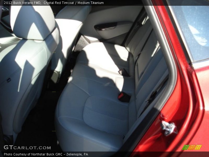 Crystal Red Tintcoat / Medium Titanium 2012 Buick Verano FWD