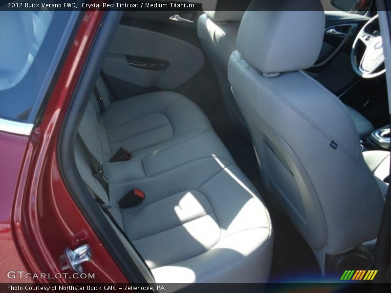 Crystal Red Tintcoat / Medium Titanium 2012 Buick Verano FWD