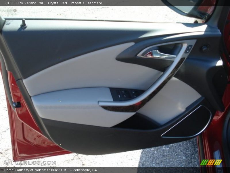 Crystal Red Tintcoat / Cashmere 2012 Buick Verano FWD