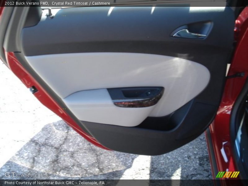 Crystal Red Tintcoat / Cashmere 2012 Buick Verano FWD