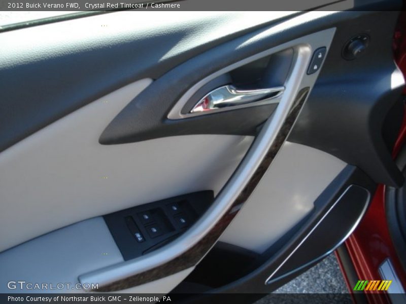 Crystal Red Tintcoat / Cashmere 2012 Buick Verano FWD