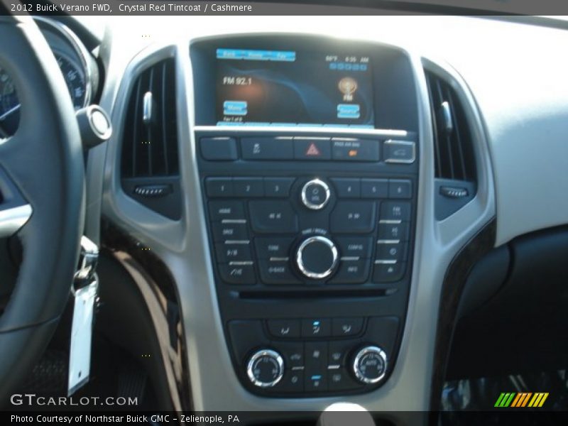 Crystal Red Tintcoat / Cashmere 2012 Buick Verano FWD
