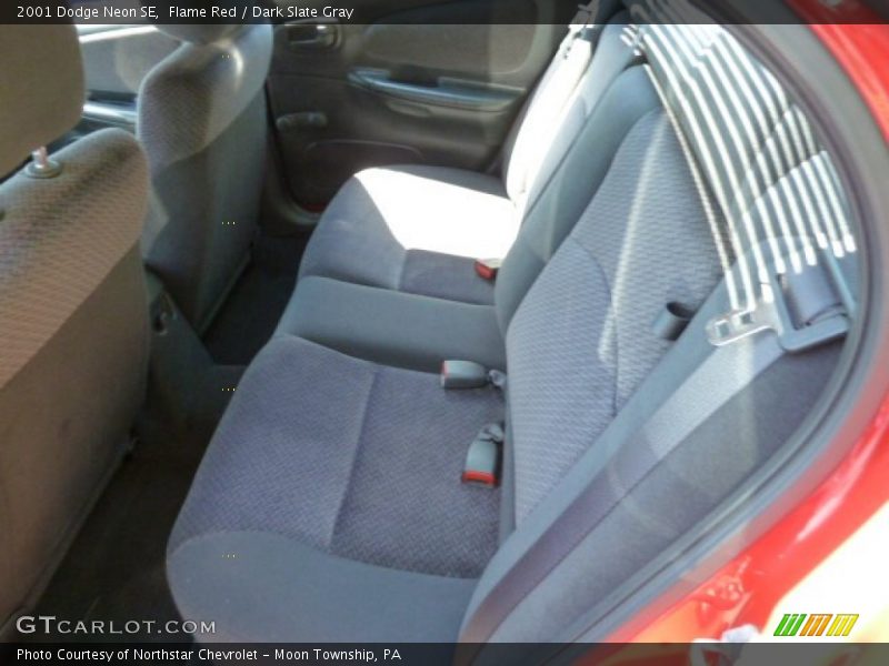 Flame Red / Dark Slate Gray 2001 Dodge Neon SE