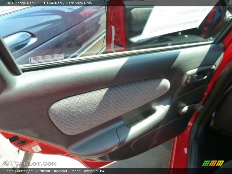 Flame Red / Dark Slate Gray 2001 Dodge Neon SE