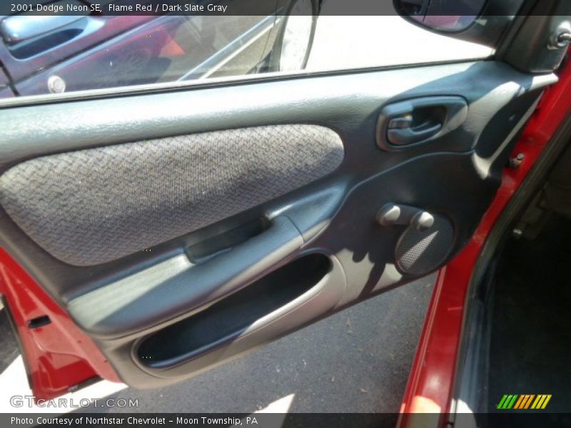 Flame Red / Dark Slate Gray 2001 Dodge Neon SE