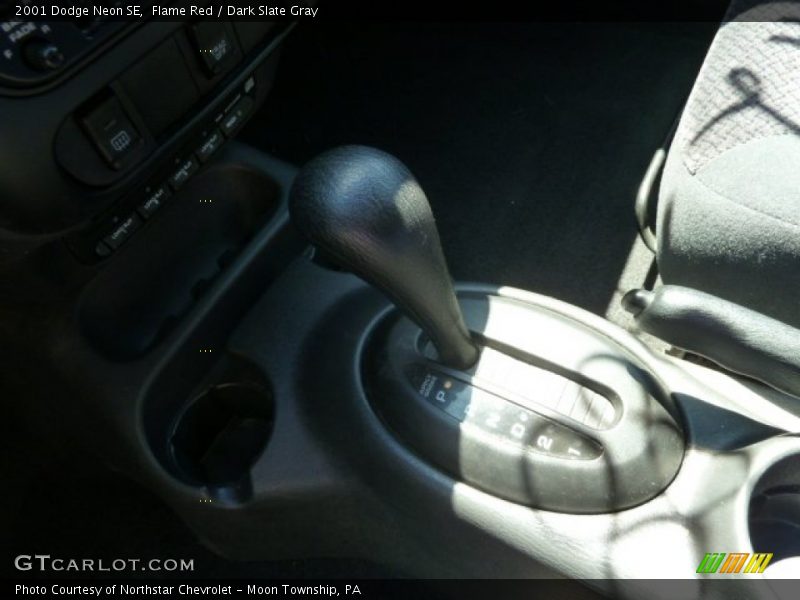 Flame Red / Dark Slate Gray 2001 Dodge Neon SE