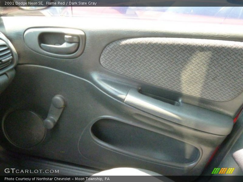 Flame Red / Dark Slate Gray 2001 Dodge Neon SE