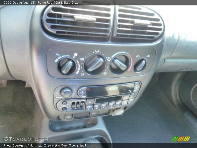 Flame Red / Dark Slate Gray 2001 Dodge Neon SE