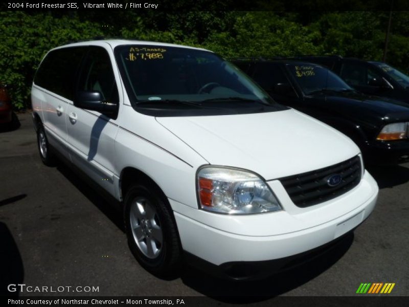 Vibrant White / Flint Grey 2004 Ford Freestar SES