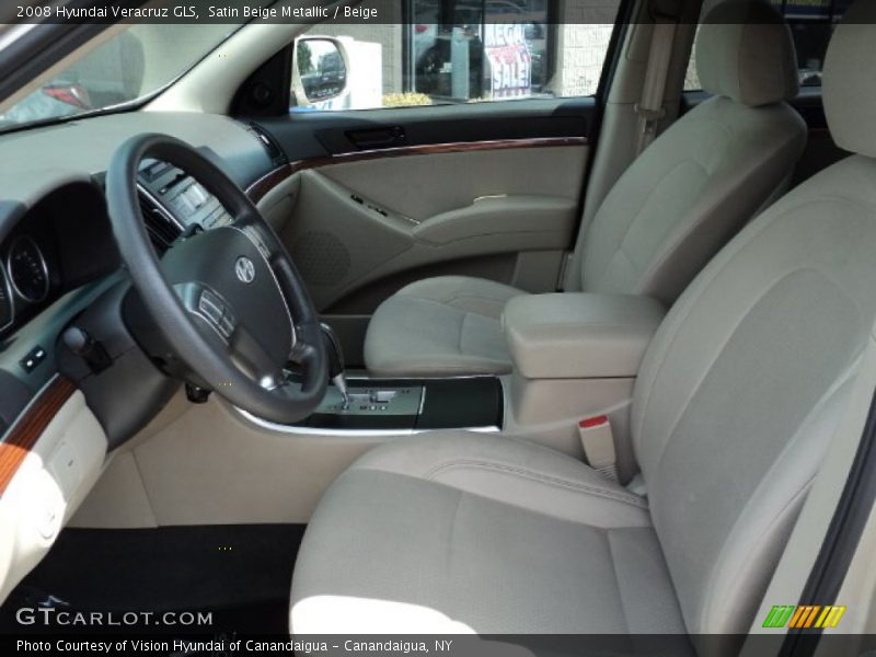  2008 Veracruz GLS Beige Interior
