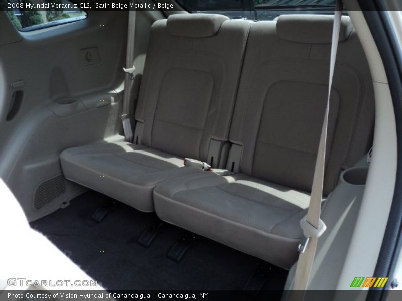 Rear Seat of 2008 Veracruz GLS