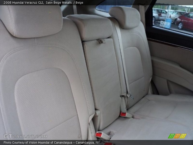 Satin Beige Metallic / Beige 2008 Hyundai Veracruz GLS