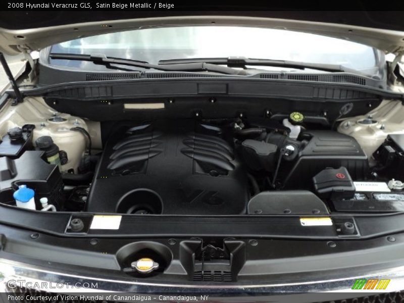 Satin Beige Metallic / Beige 2008 Hyundai Veracruz GLS