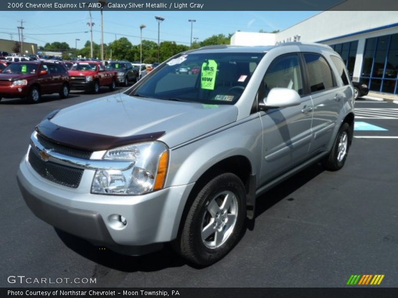 Galaxy Silver Metallic / Light Gray 2006 Chevrolet Equinox LT AWD