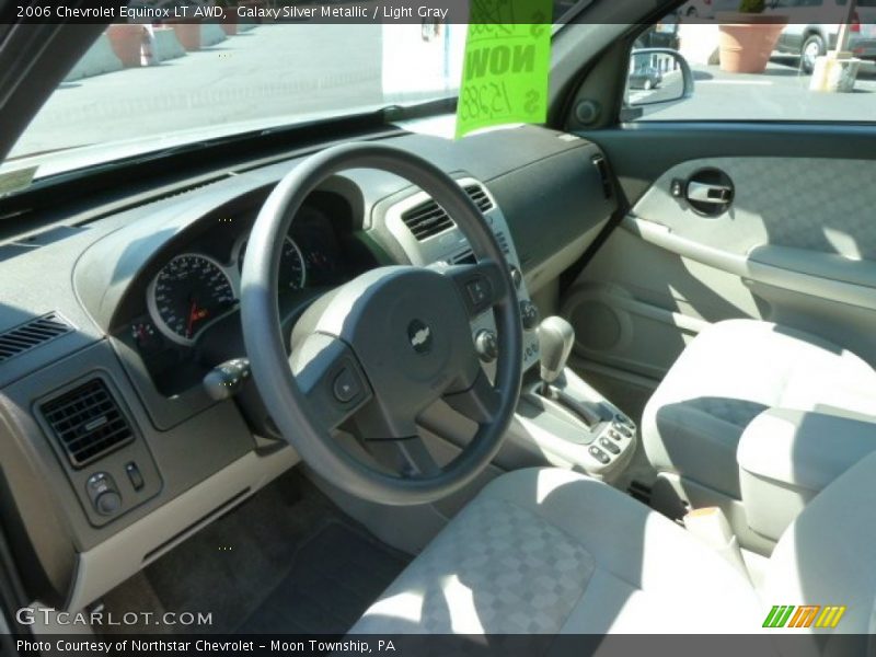 Galaxy Silver Metallic / Light Gray 2006 Chevrolet Equinox LT AWD