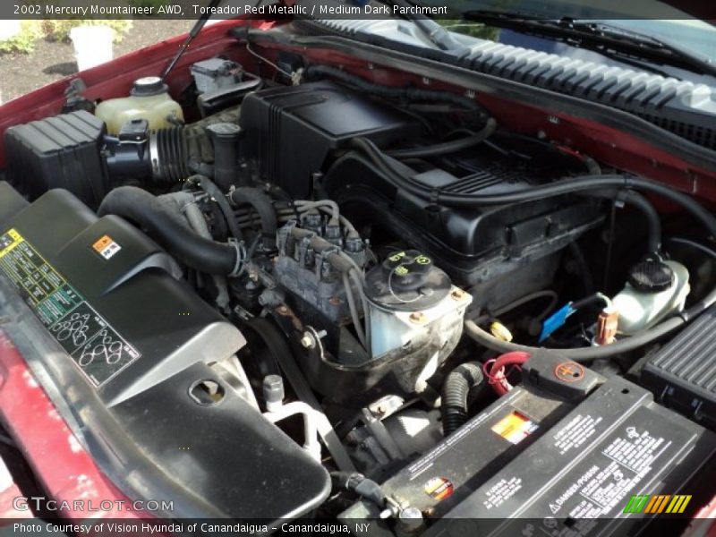  2002 Mountaineer AWD Engine - 4.0 Liter SOHC 12-Valve V6