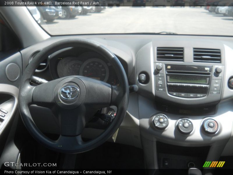 Barcelona Red Pearl / Ash 2008 Toyota RAV4 V6 4WD