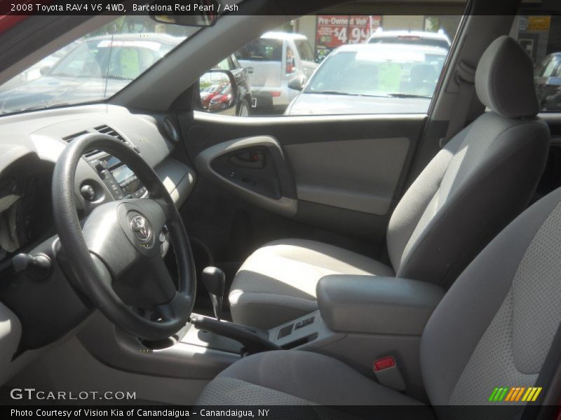 Barcelona Red Pearl / Ash 2008 Toyota RAV4 V6 4WD