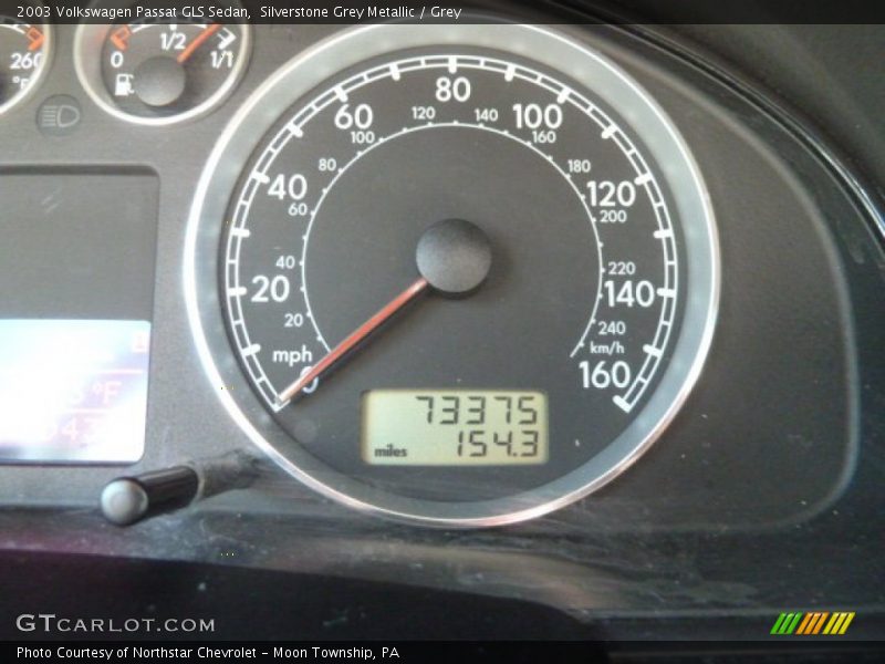 Silverstone Grey Metallic / Grey 2003 Volkswagen Passat GLS Sedan