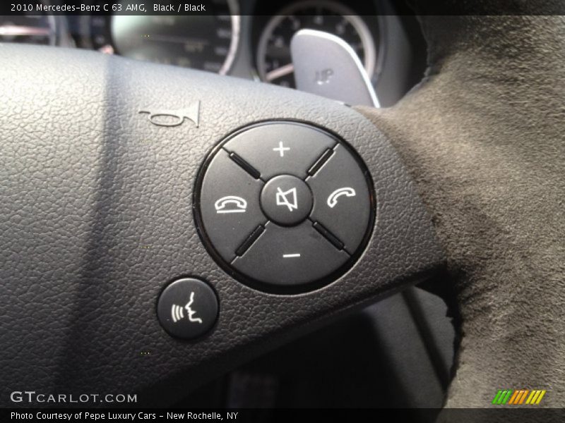 Controls of 2010 C 63 AMG