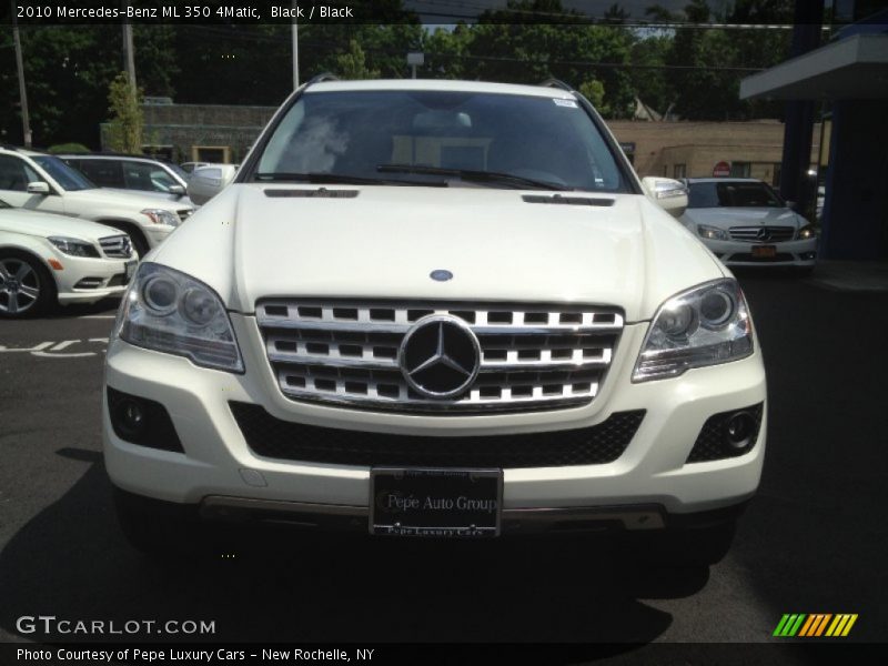 Black / Black 2010 Mercedes-Benz ML 350 4Matic