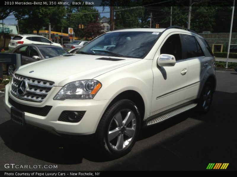 Black / Black 2010 Mercedes-Benz ML 350 4Matic
