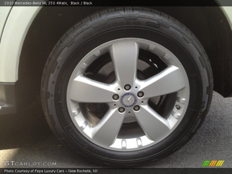 Black / Black 2010 Mercedes-Benz ML 350 4Matic