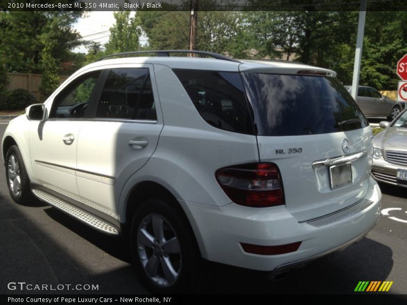 Black / Black 2010 Mercedes-Benz ML 350 4Matic