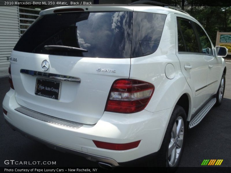 Black / Black 2010 Mercedes-Benz ML 350 4Matic